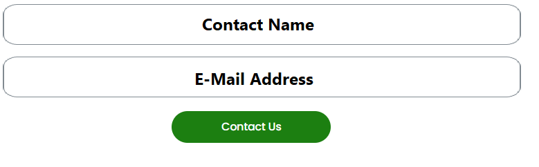 contact name email address and contact us buttons
